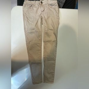 American Eagle- size 0 Tan Jegging’s”Extra Stretchy”